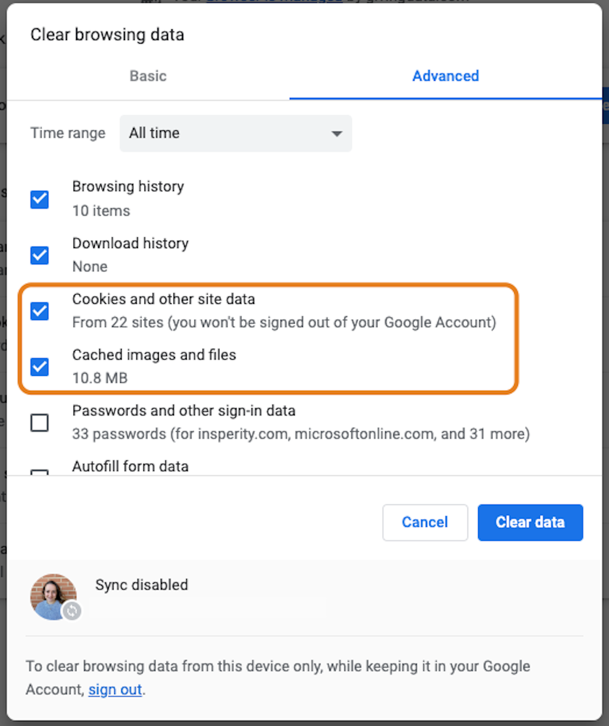 checkboxes