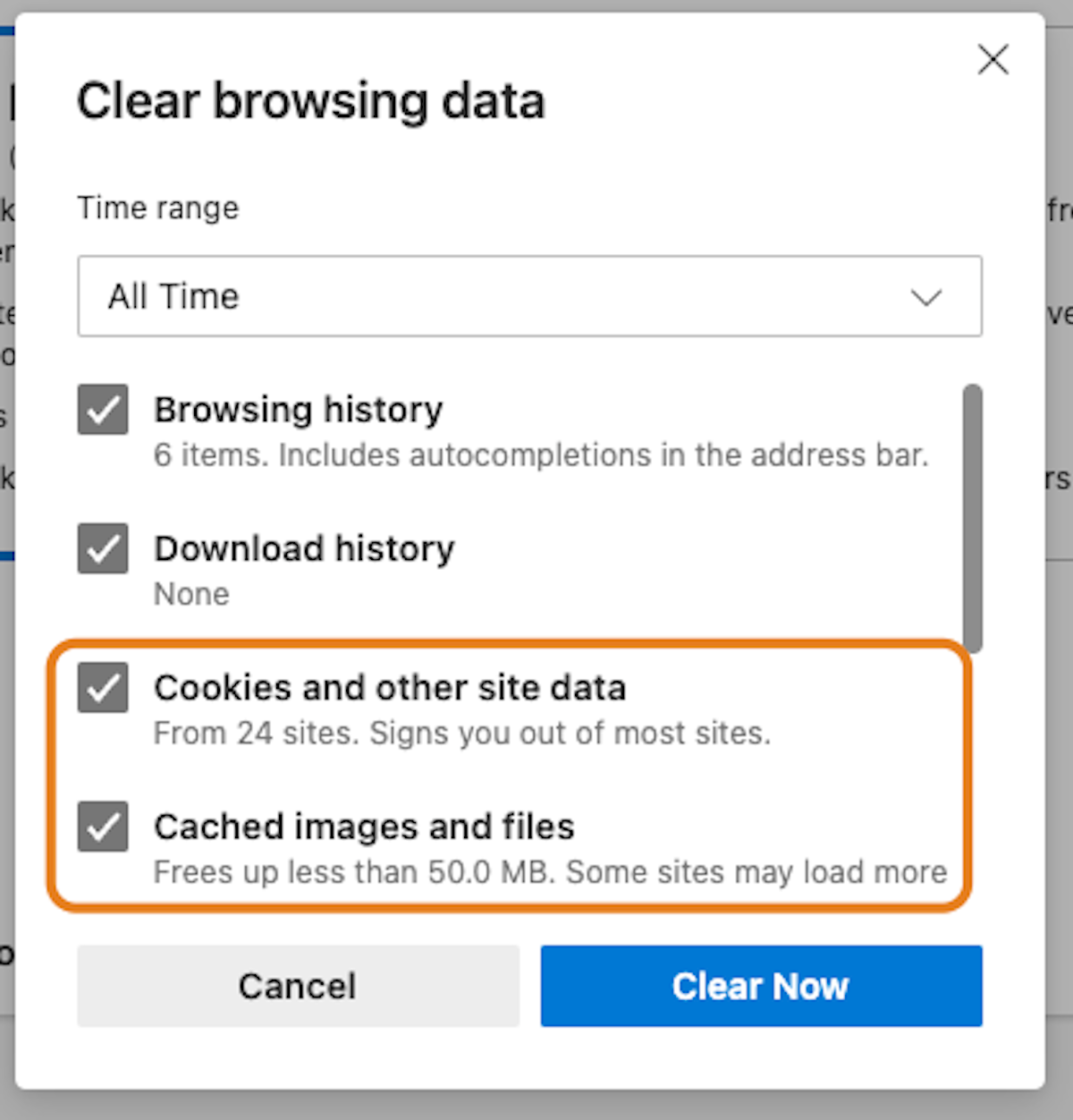 checkboxes