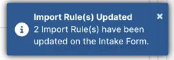 notification