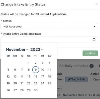 date field