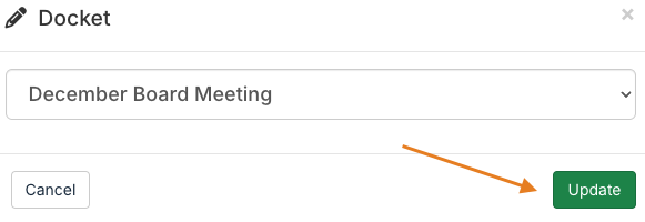 update button