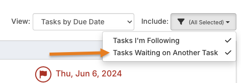 filter dropdown