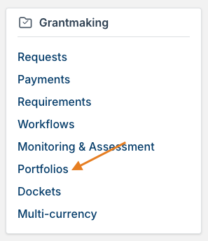 portfolios option