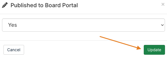 update button