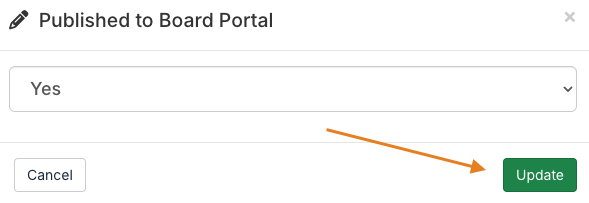 update button