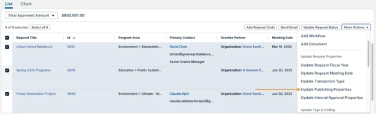 update publishing properties option