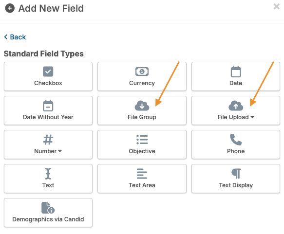 field types