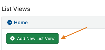 add new list view button