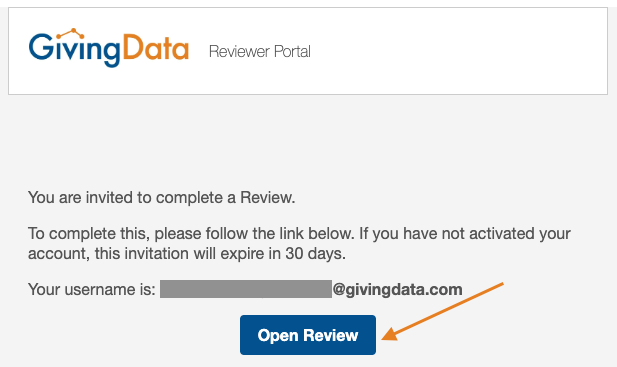 open review button
