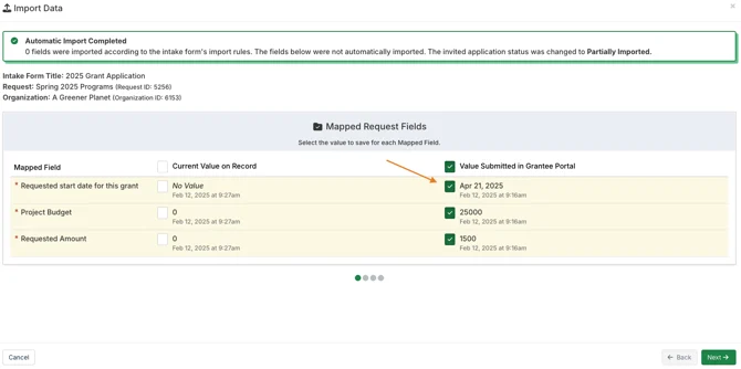 checkboxes