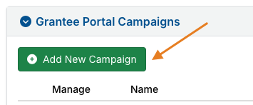 add new campaign button