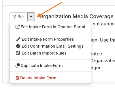 dropdown icon
