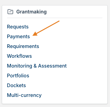 payments option