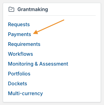 payments option