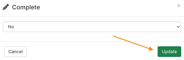 update button