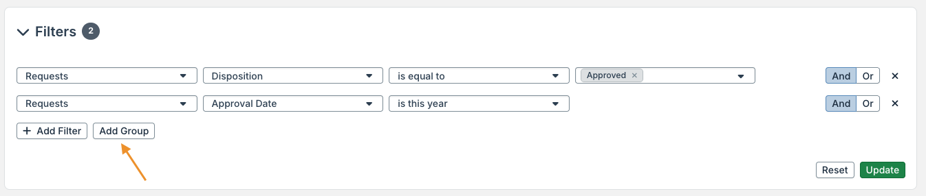 add group button