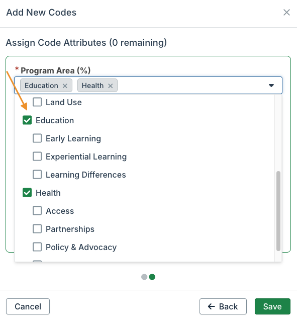 checkboxes