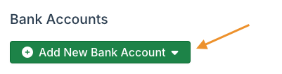 add new bank account button