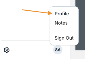 profile option