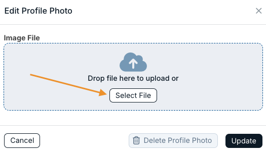 select file button