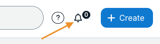 bell icon