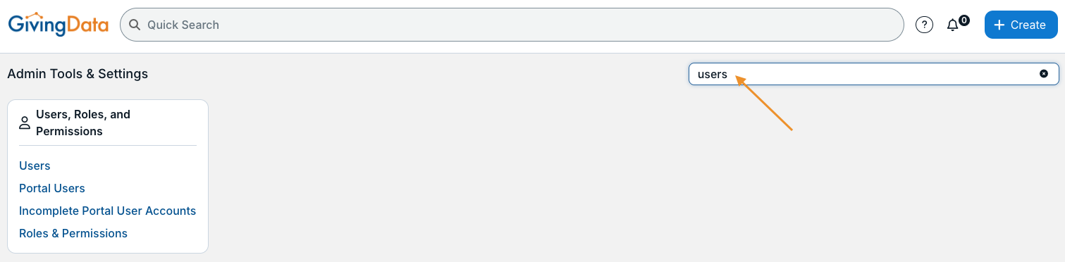 search bar