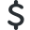 heavy dollar sign