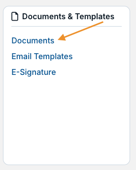 documents option
