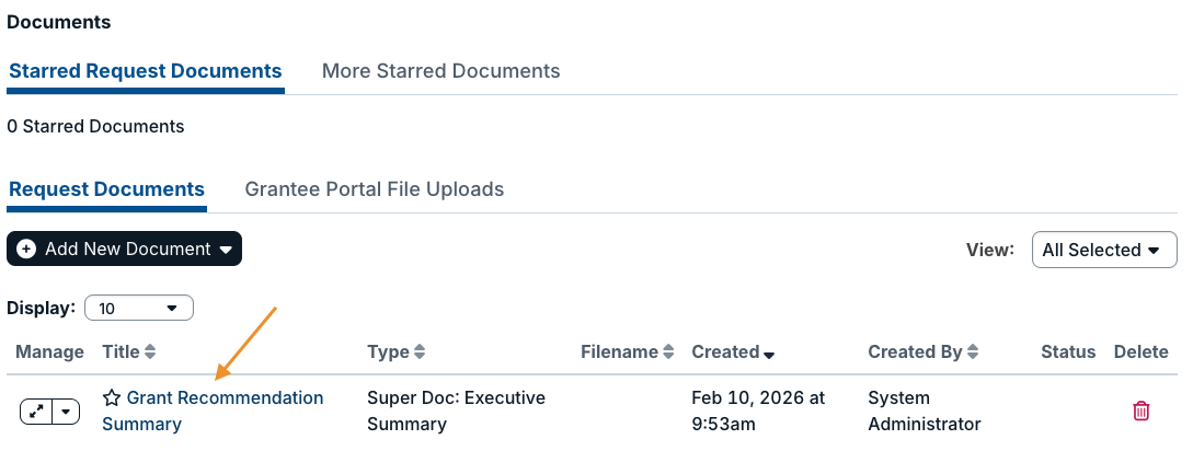super doc title