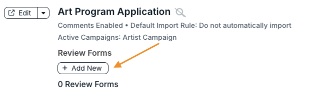 add new button