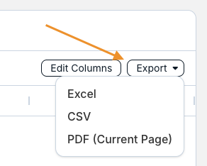 export button