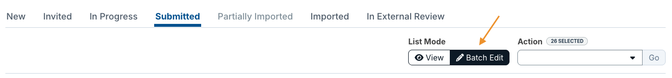 batch edit button