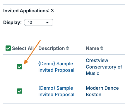 checkboxes