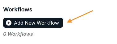 add new workflow button