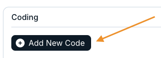 add new code button