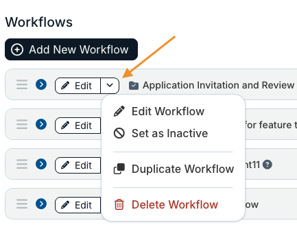 dropdown icon