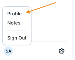 profile option