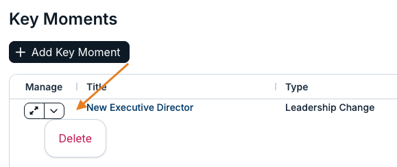 dropdown icon