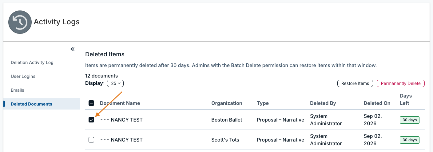 checkbox