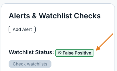 false positive status