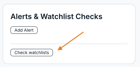 check watchlists button