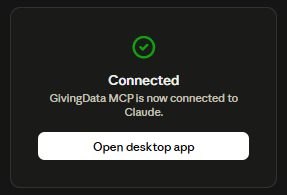 connected confirmation