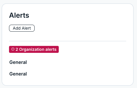 request alerts