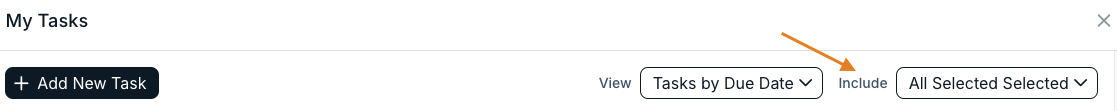 include dropdown