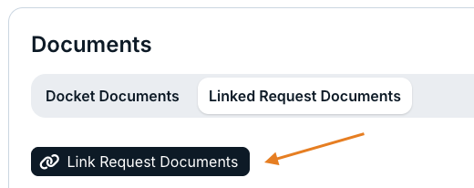 link request documents button