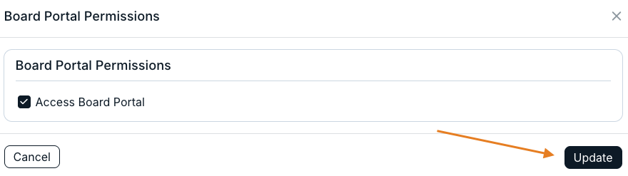 update button