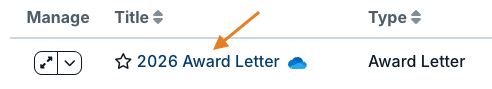 document title