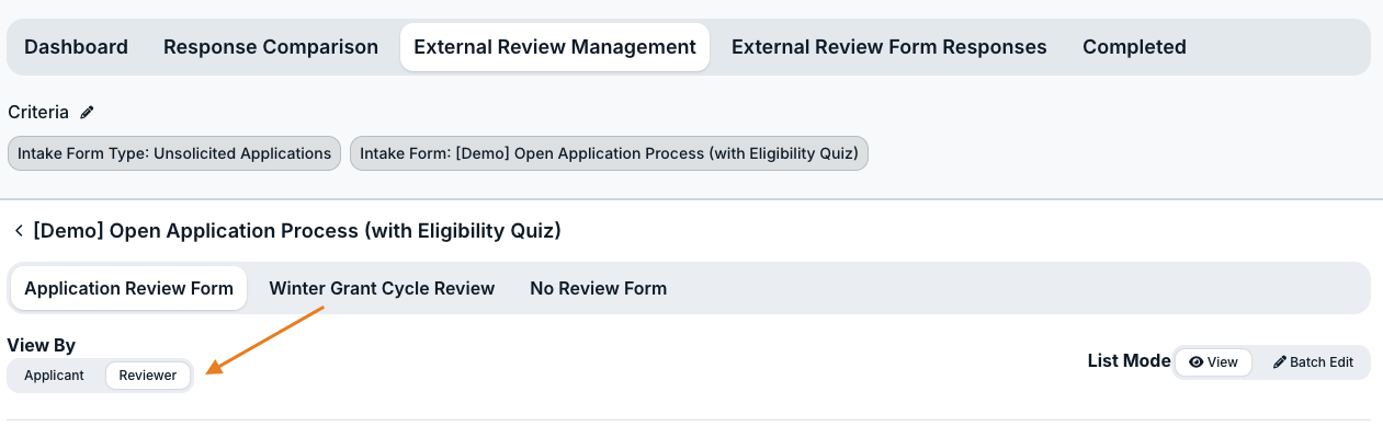 reviewer button
