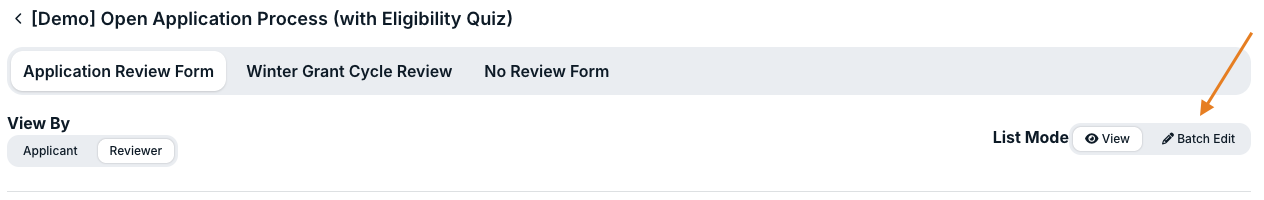 batch edit button