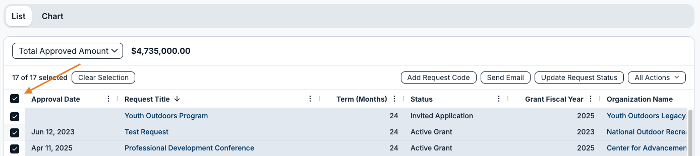 checkboxes